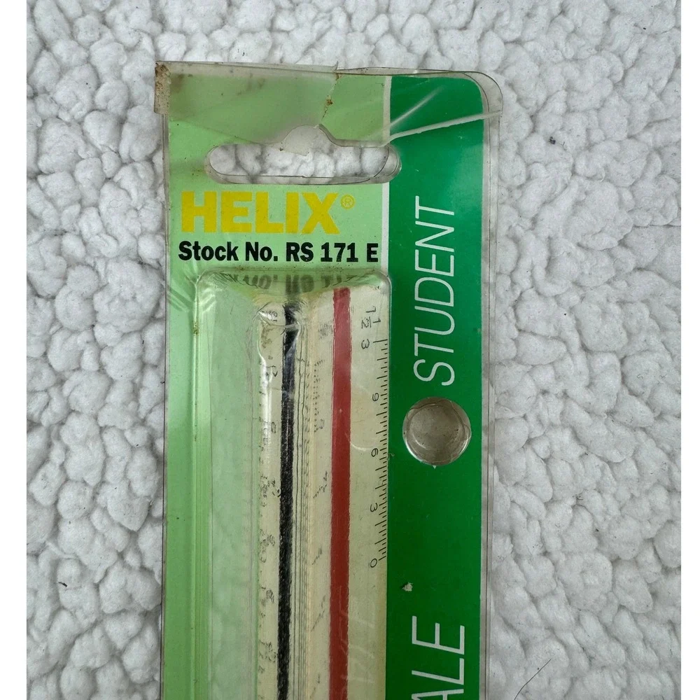 VNTG‎ Helix RS 171 E Engineer's Triangular Scale Student 12